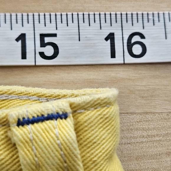 Polo Ralph Lauren Relaxed Straight Yellow Twill Pant Tag Size 32x32 (32x29) - Picture 8 of 12